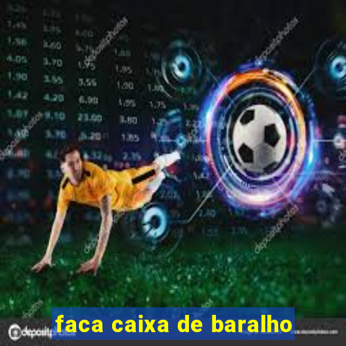 faca caixa de baralho